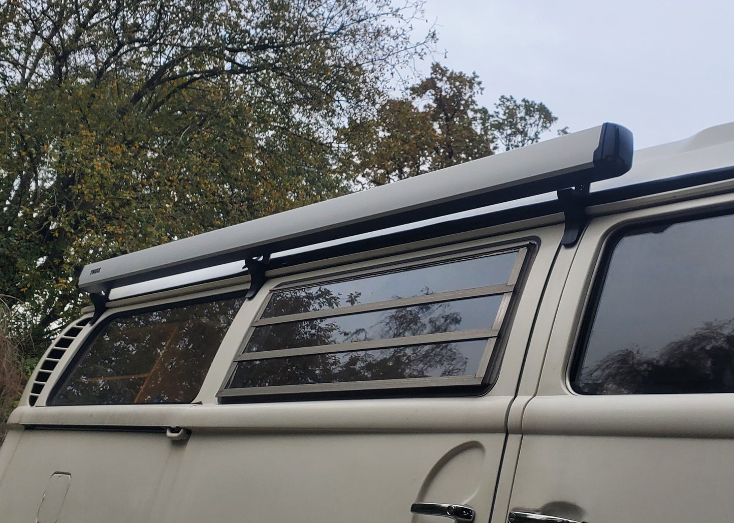 Premium awning holder for VW T2 standard roof / Westfalia lifting roof