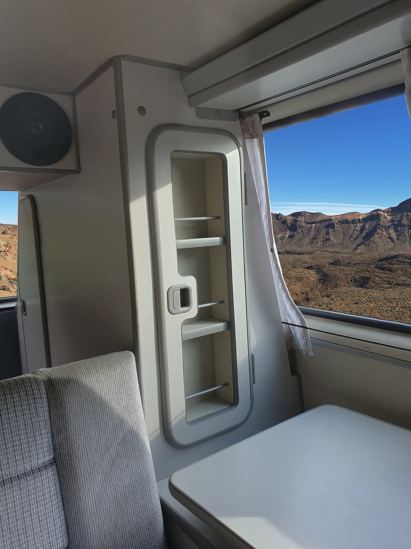 Gewürzregal grau für VW T3 Atlantic / Westfalia Möbel