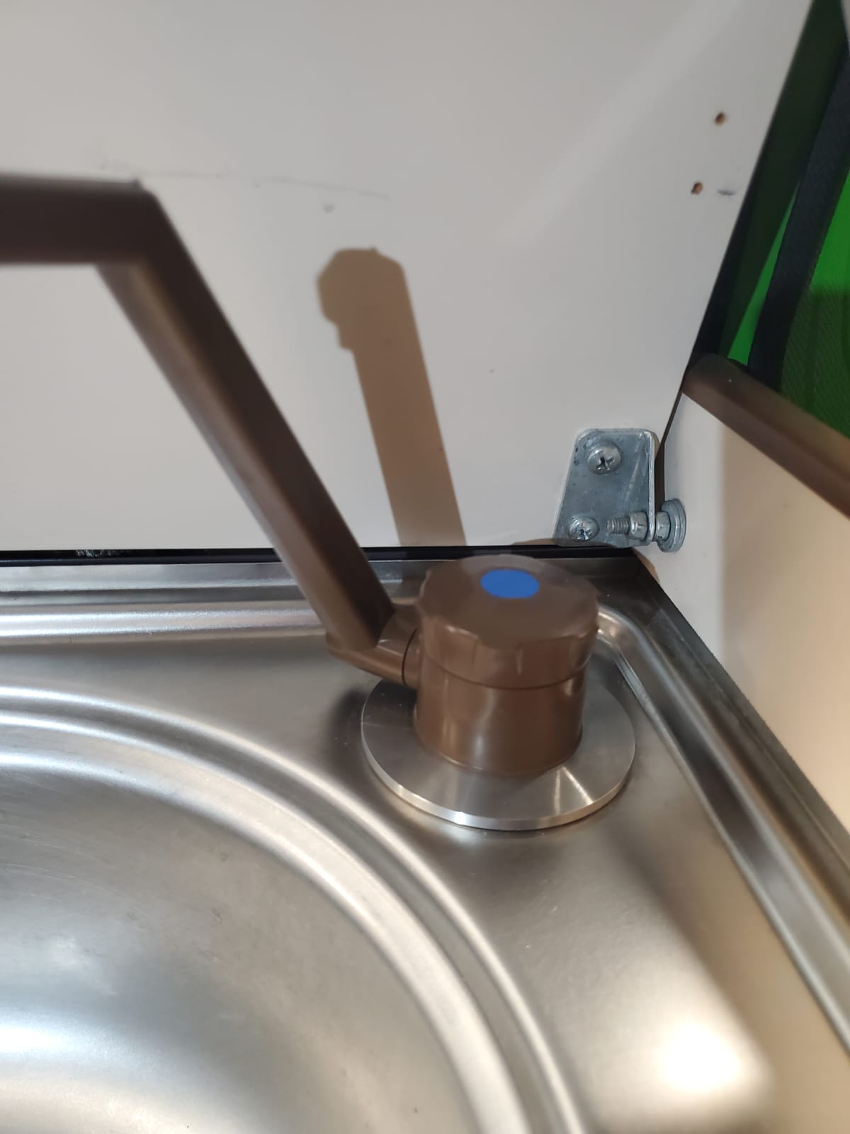 Westfalia Wasserhahn Adapter / Rosette Edelstahl