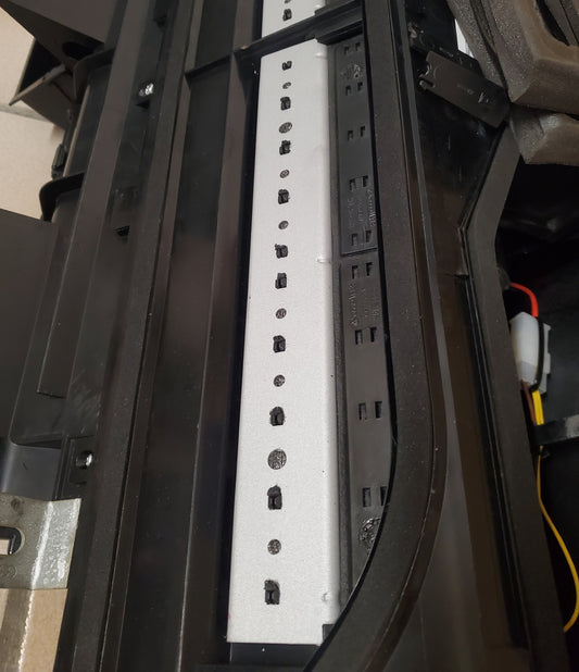 Reinigung und Abdichtung Gebläsekasten T3 vorne