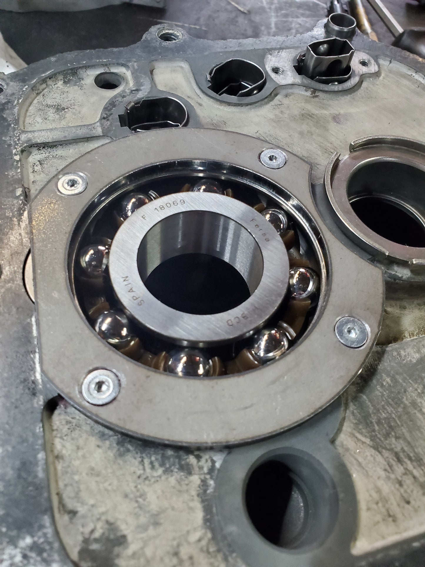 Lagerblech Lagerbrille für T3 Syncro Getriebe 4WD