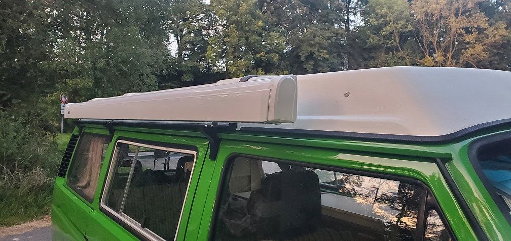 vw t3 westfalia markise Markisenhalter Thule 4200 für VW T3 / T25 Westfalia oder Standard Dach – T3chnics Shop
